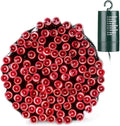 Red Christmas Lights, 66ft LED Remote & Timer