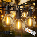 Outdoor String Lights, 25ft Waterproof LED
