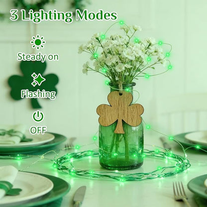Christmas Fairy Lights 4-Pack, 16ft 50 LED Battery Twinkle Lights