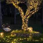 2-Pack Christmas String Lights, 33ft 100 LED Waterproof Twinkle Lights