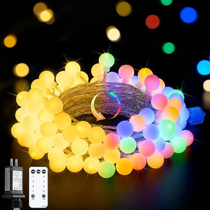 Christmas Twinkle Lights, Waterproof for Patio