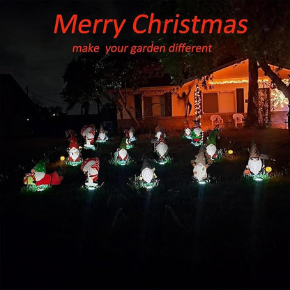 Solar Lights Outdoor,12 Pack Solar Garden Lights for Pathway,Yard,Deck,Lawn,Patio,Walkway,Driveway,Step（Brightwhite）