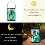 Solar Bird Lanterns, Yard Hanging LED Decor