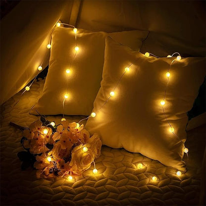 Outdoor String Lights, 10ft Waterproof LED