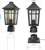 Solar Post Cap Lights, Waterproof LED