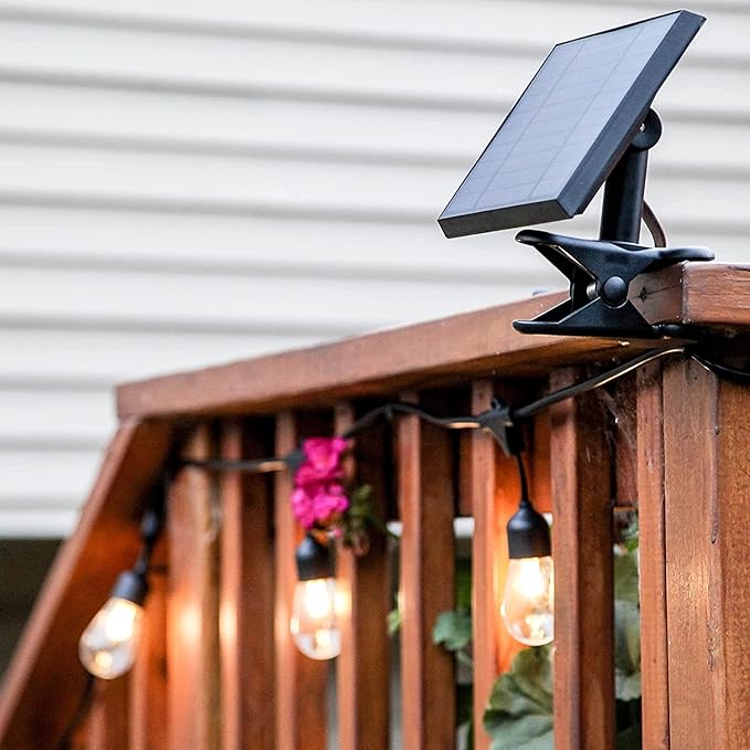 Brightech Ambience Pro Replacement Solar Panel – Compatible ONLY with with Brightech 1W Remote Controlled LED String Lights – Commercial Grade Weatherproof Backyard and Patio Lights - 1 Solar Panel