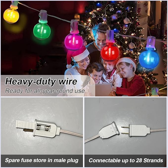 Christmas Fairy Lights, 25ft 27 LED Battery Twinkle Lights
