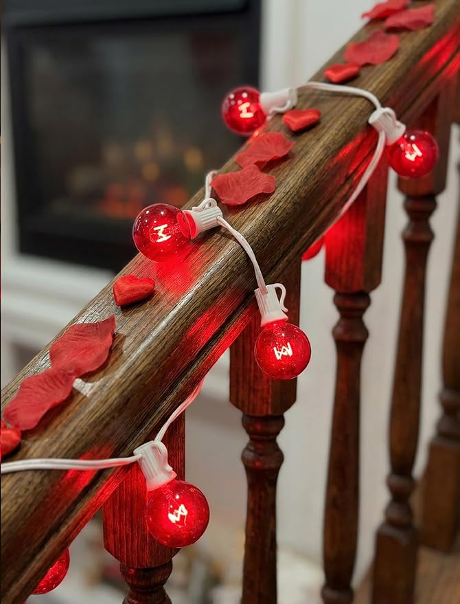Christmas String Lights, 25ft Waterproof Twinkle Lights