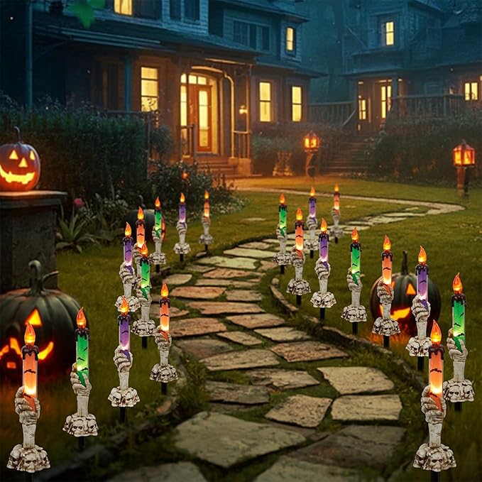 Battery Halloween Chain Lights, Timer