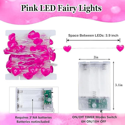 Christmas String Lights, 10ft Waterproof Twinkle Lights