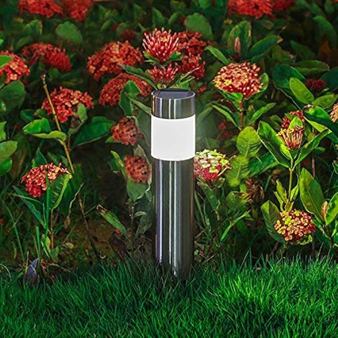 Solar Walkway Path Lights 6-Pack, Waterproof