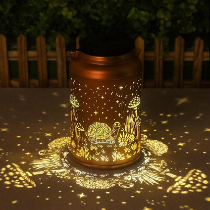 Birthday Gifts for Women - Mothers Day Gifts for Mom, Grandma, Solar Lanterns Outdoor Waterproof - Turtle Solar Lights Outdoor Garden Decor for Outside,Patio, Yard