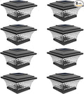 Upgraded Solar Post Cap Lights for Deck, LED