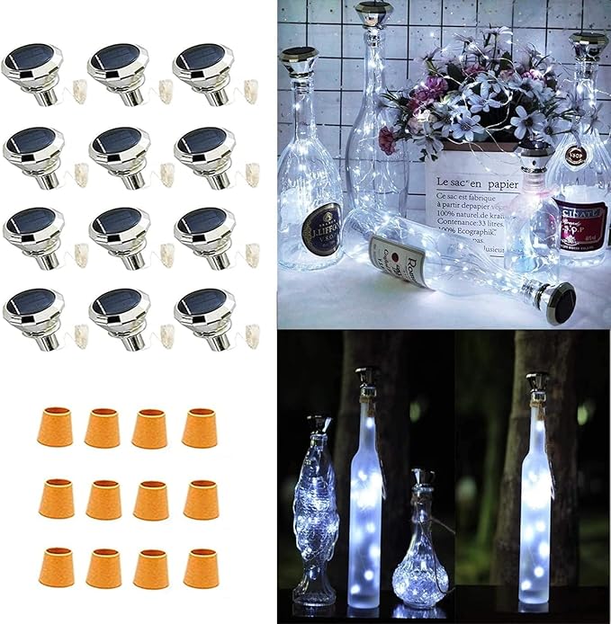 Cool White Outdoor Edison String Lights, Weatherproof