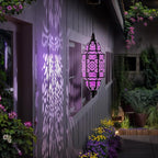 Moroccan Solar Pendant Light 2-Pack, Outdoor