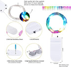 Christmas Fairy Lights 15-Pack, 6ft 20 LED Battery Twinkle Lights