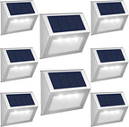 Solar Patio Lights, Cool White LED