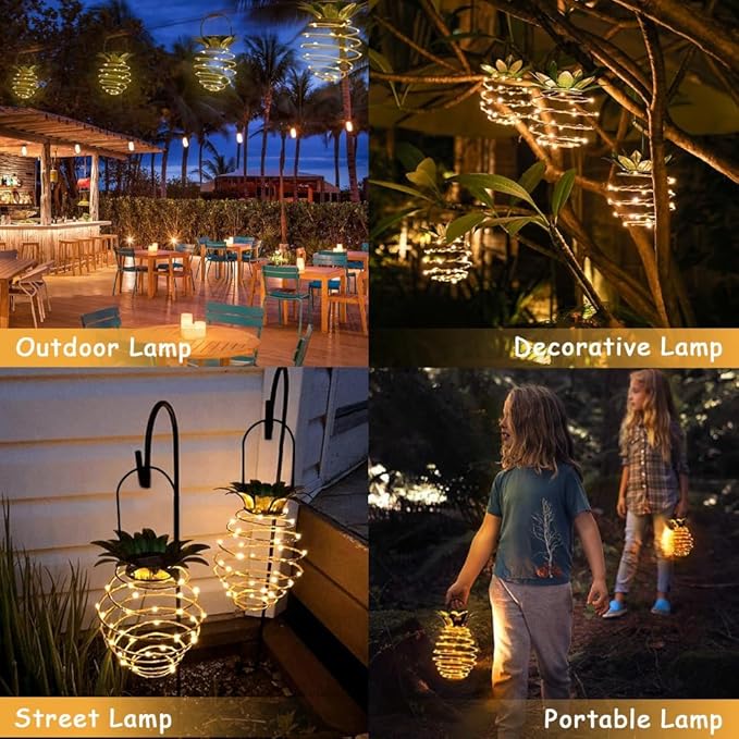 2-Pack Solar Landscape Lights for Garden