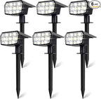Solar Landscape Spotlights, LED