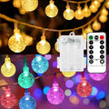 40 LED Christmas Twinkle Lights, 20ft Waterproof for Backyard