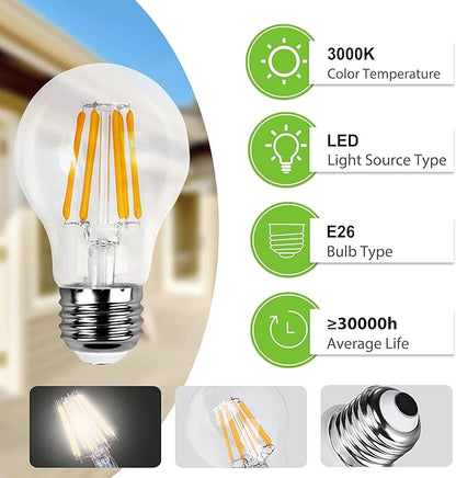 FUDESY Outdoor Post Lights, Electric Exterior Lamp Post Light Fixture with Pier Mount Base, LED Bulb Included, Anti Corrosion Black Plastic Materials, Pole Lanterns for Garden, Patio, Pathway