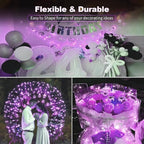 20-Pack 7ft Christmas LED String Lights, Waterproof Timer Lights