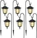 Warm White Solar Pathway Lights 6-Pack, Walkway LED