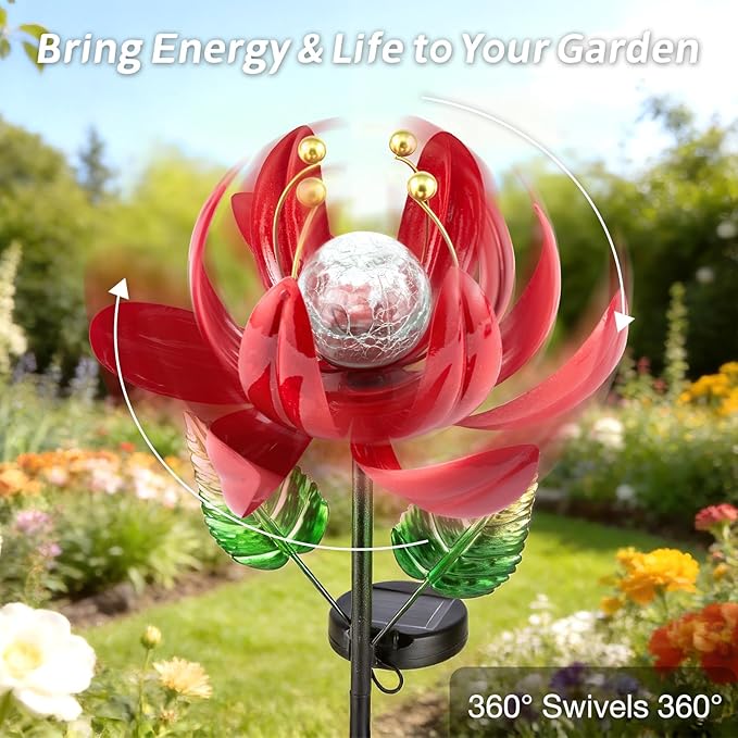 Solar Yard Path Lights, Waterproof
