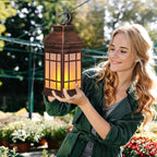 Hanging Solar Hanging Lanterns, Charming Porch Decor