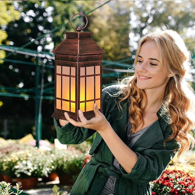 Hanging Solar Hanging Lanterns, Charming Porch Decor