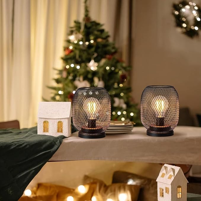 Hanging Solar Lantern Set, Classic Backyard Lighting