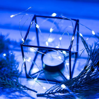 Christmas Fairy Lights 4-Pack, 20ft 60 LED Battery Twinkle Lights