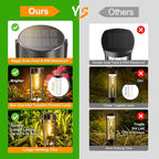 6-Pack IP65 Solar Landscape Lights for Driveway