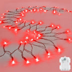 Christmas String Lights, 8ft 30 LED Waterproof Twinkle Lights