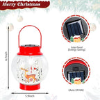 Solar Cardinal Lanterns, Outdoor Hanging LED Decor