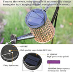 Solar Backyard Lanterns, Outdoor Hanging LED Decor