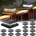 16-Pack Upgraded Solar Post Cap Lights for Yard, LED