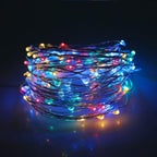 2-Pack 40ft Christmas LED String Lights, Waterproof Timer Lights