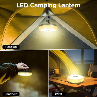 OGERY 2-Pack Camping String Lights, 32.8FT Rechargeable Christmas String Lights Outdoor/Indoor, 8 Modes 4-in-1 Quick Storage Fairy Lights Portable Lamp for Xmas Tree Decor Party Camping Essentials