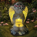 Solar Garden Statue Light, Yard Decor