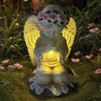 Solar Garden Statue Light, Yard Decor