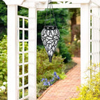 Classic Courtyard Solar Lanterns for Garden, Waterproof LED