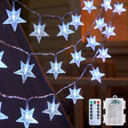 17ft White Outdoor Edison String Lights, Weatherproof