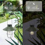 Backyard Solar Lanterns, Waterproof LED Backyard Lights