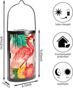 Courtyard Solar Hanging Lanterns, Decorative Backyard Decor
