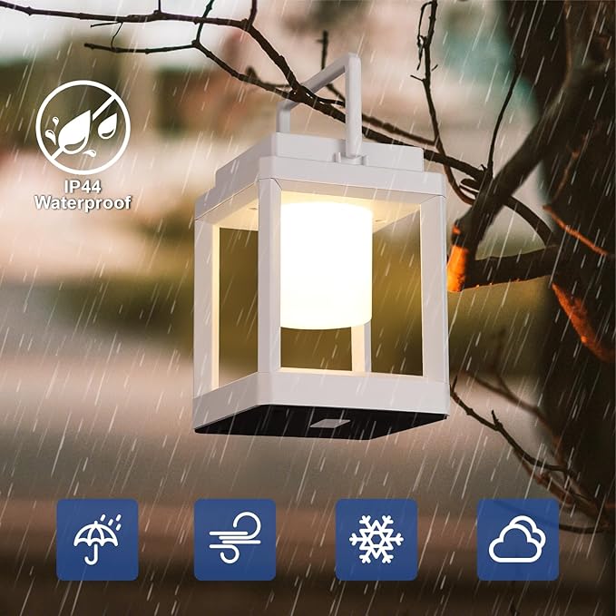 Solar Garden Lanterns, Patio Hanging LED Decor
