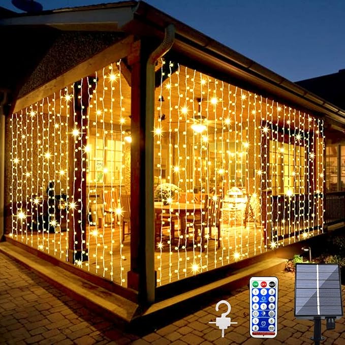 Christmas String Lights, 300 LED Waterproof Twinkle Lights