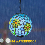 Solar Pathway Lights, Waterproof LED Garden Lights