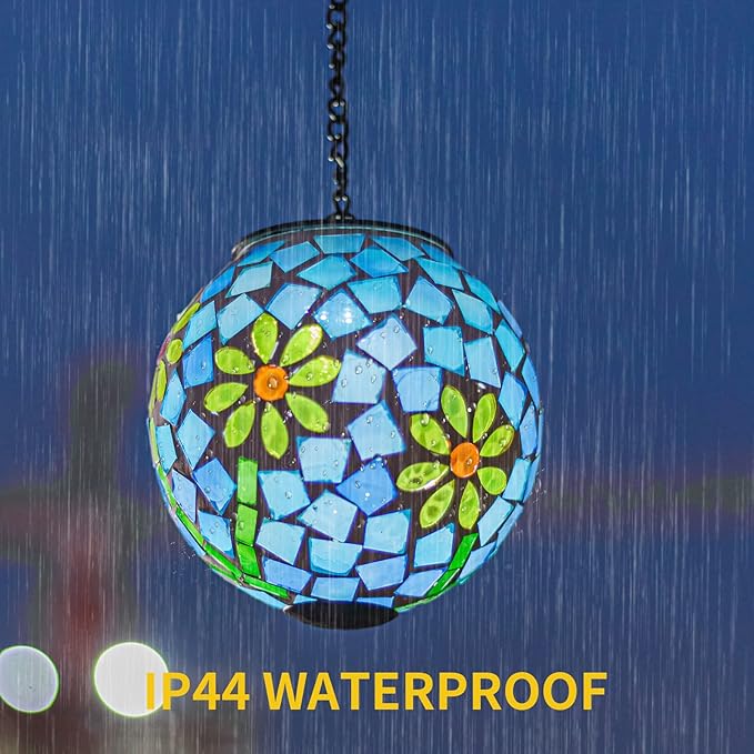 Solar Pathway Lights, Waterproof LED Garden Lights