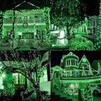 2-Pack Christmas String Lights, 180ft 500 LED Waterproof Twinkle Lights